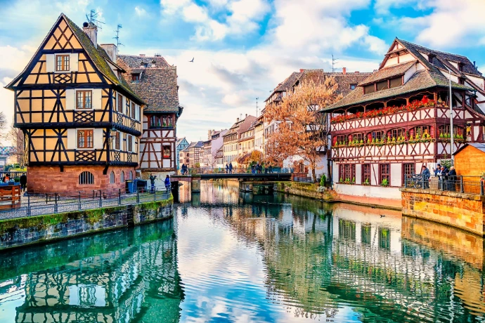 The Petite France district in Strasbourg, home to an ESDAC campus