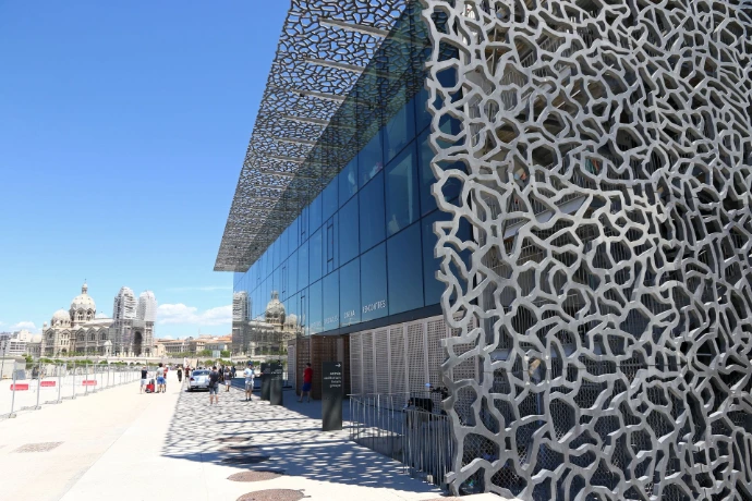 Le Mucem à Marseille, ville du campus ESDAC