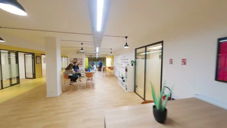 Espace de vie et de travail commun du campus ESDAC Nancy