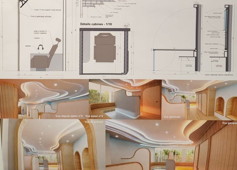 Nouveau CHU Rennes ESDAC Design d'Espace