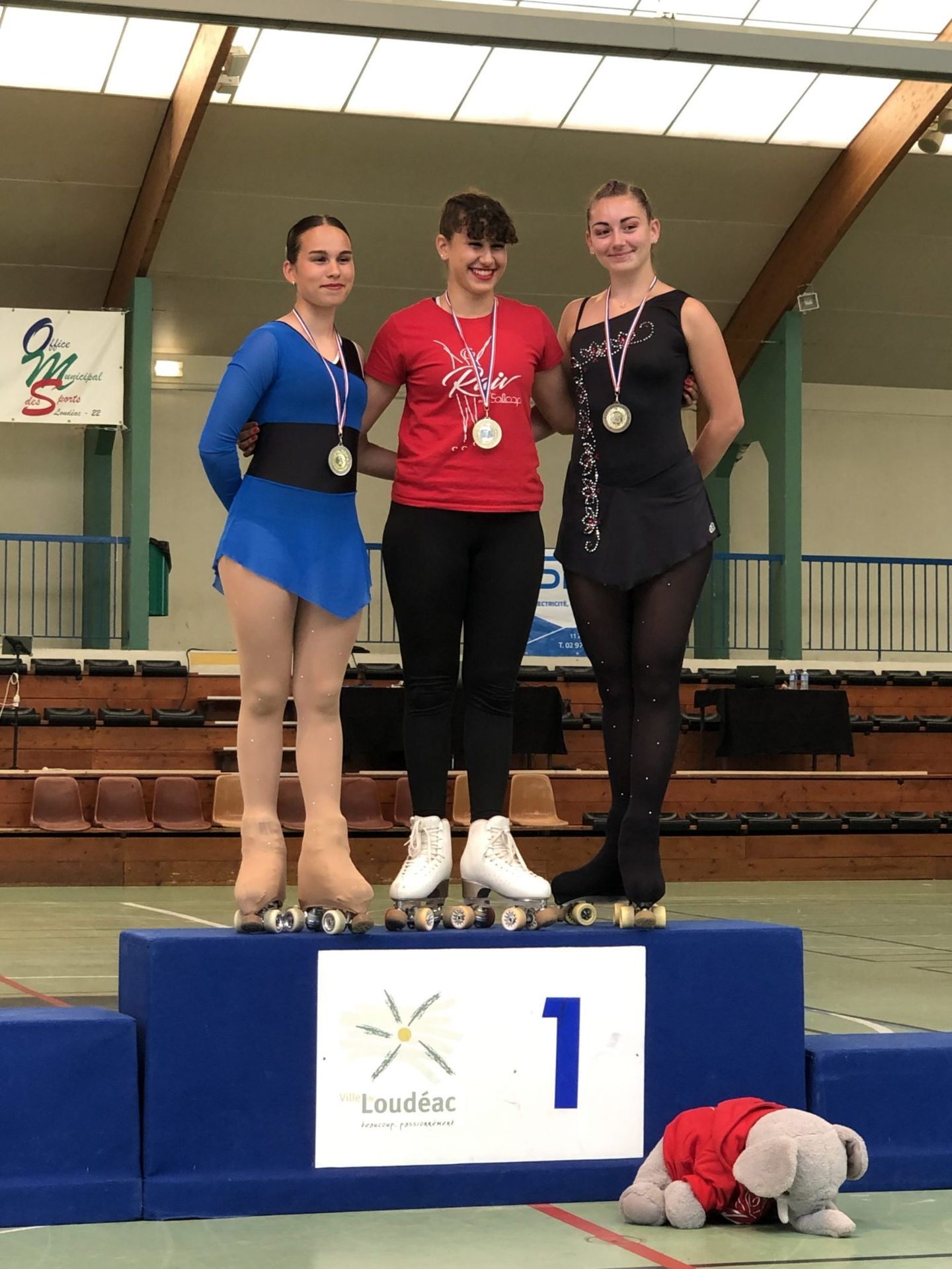 Illi Bettal roller artistique médaille d'or ESDAC