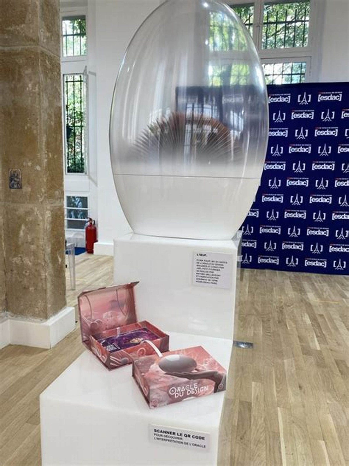 L'Oracle du Design : un œuf au cœur de la Paris Design Week 2023