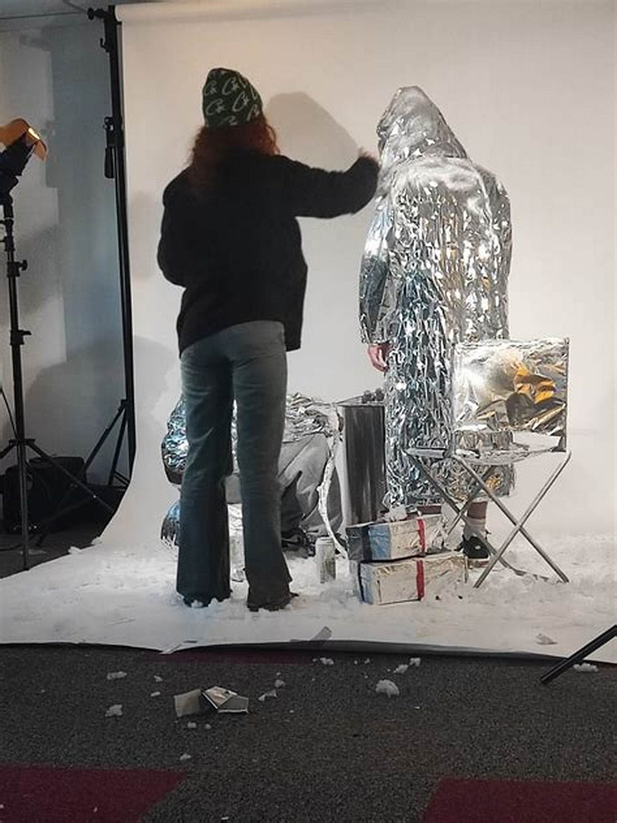 Exercice de photographie sur le campus de Lyon