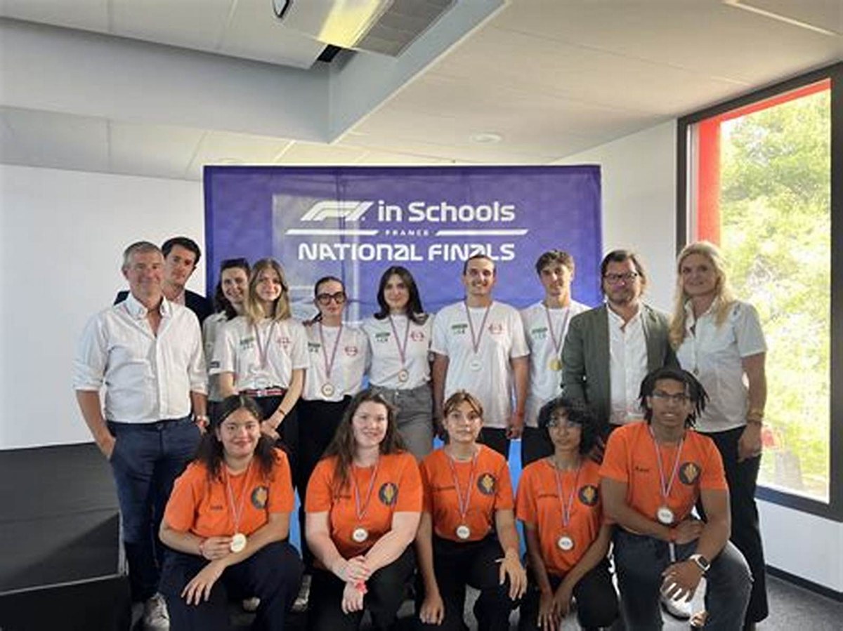 Des étudiants ACE Education de Nice en piste pour la création d'une Mini Écurie de F1®