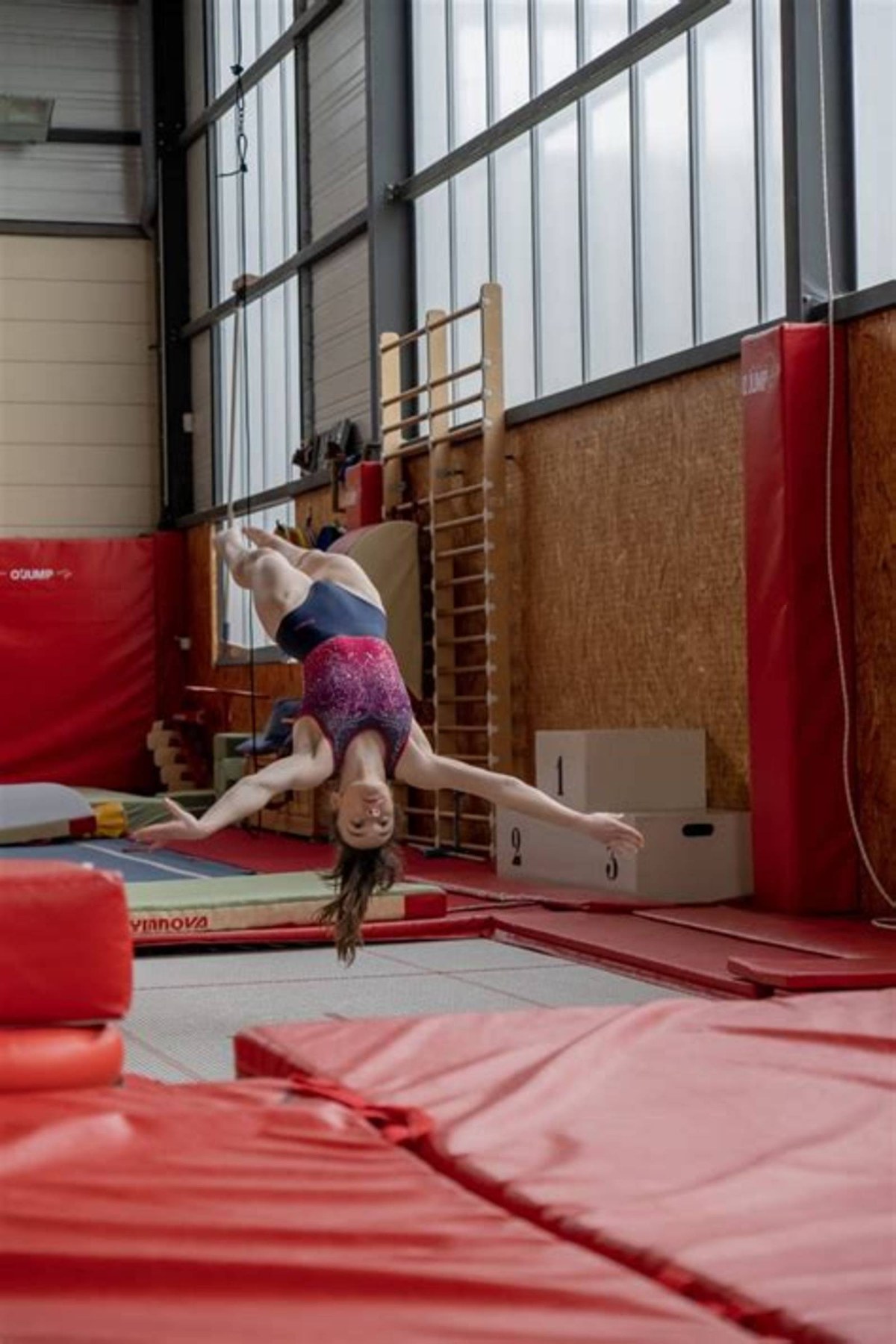 Maëlie Abadie athlète accomplie en tumbling !