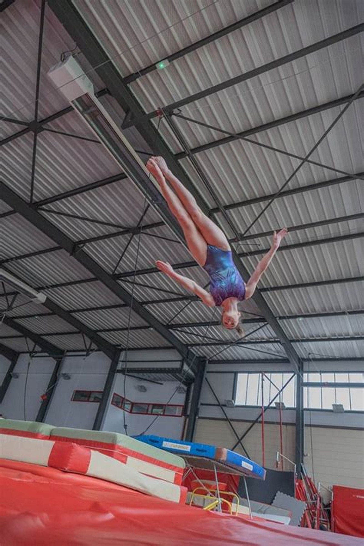 Maëlie Abadie athlète accomplie en tumbling !