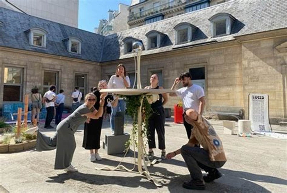 La Fontaine à Vapeur de l'ESDAC à la Paris Design Week 2023